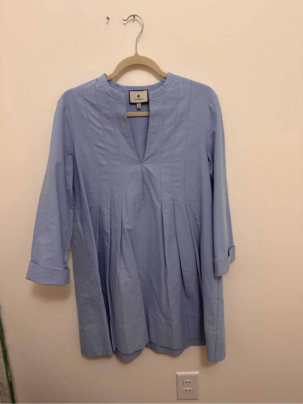 Tuckernuck Pastel Blue V-Neck Tunic